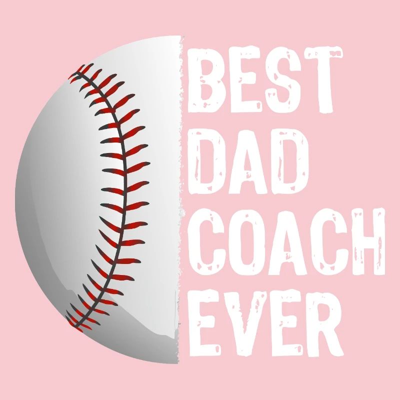 Bester Vater-Trainer aller Zeiten Baseball-Tee
