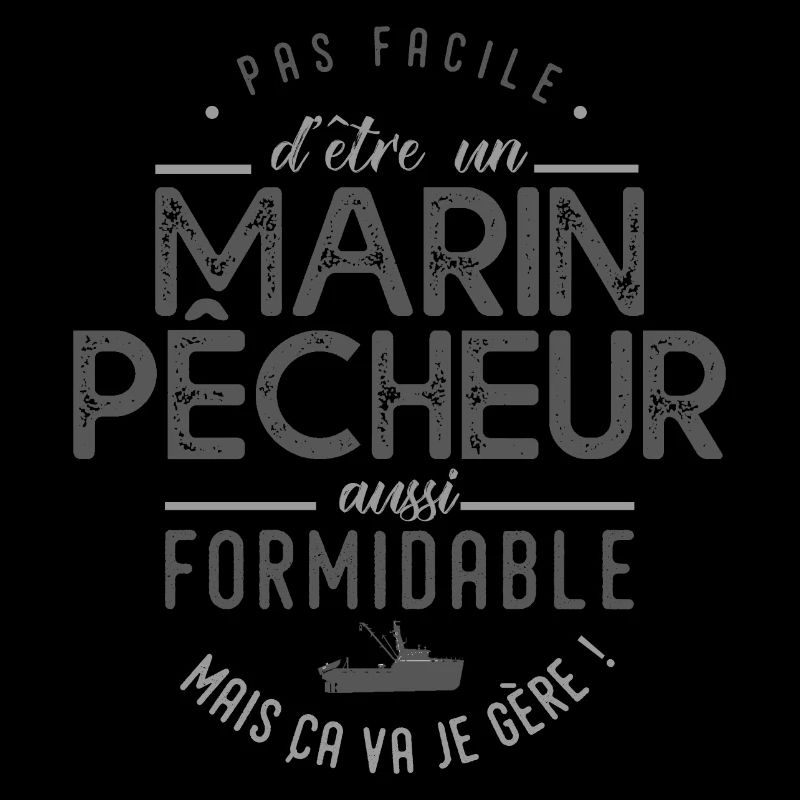 profession MARIN PECHEUR formidable cadeau