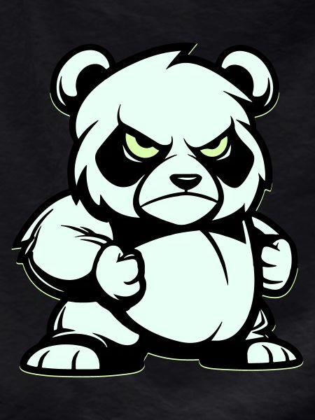 Panda Bear Comic