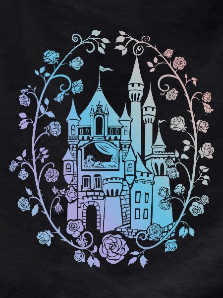 Fairytale Castle Rose Tendrils