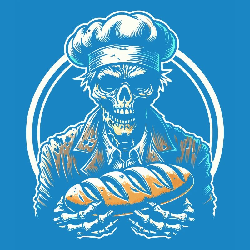 Cuisson Dead Zombie Baker Boulanger effrayant