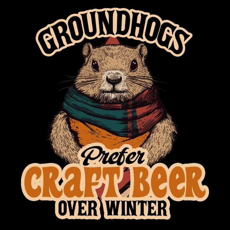 Groundhogs Prefer Craft Beer Over Winter Fun
