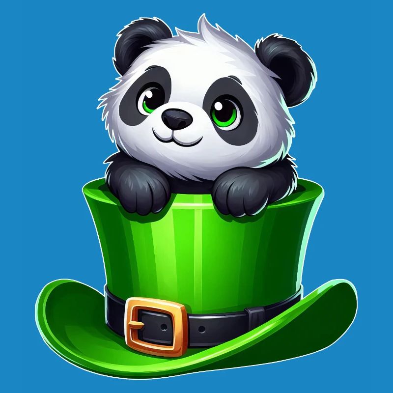 Saint-Patrick Panda Cylindre Trèfle