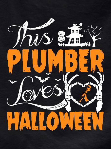 This Plumber Loves Halloween