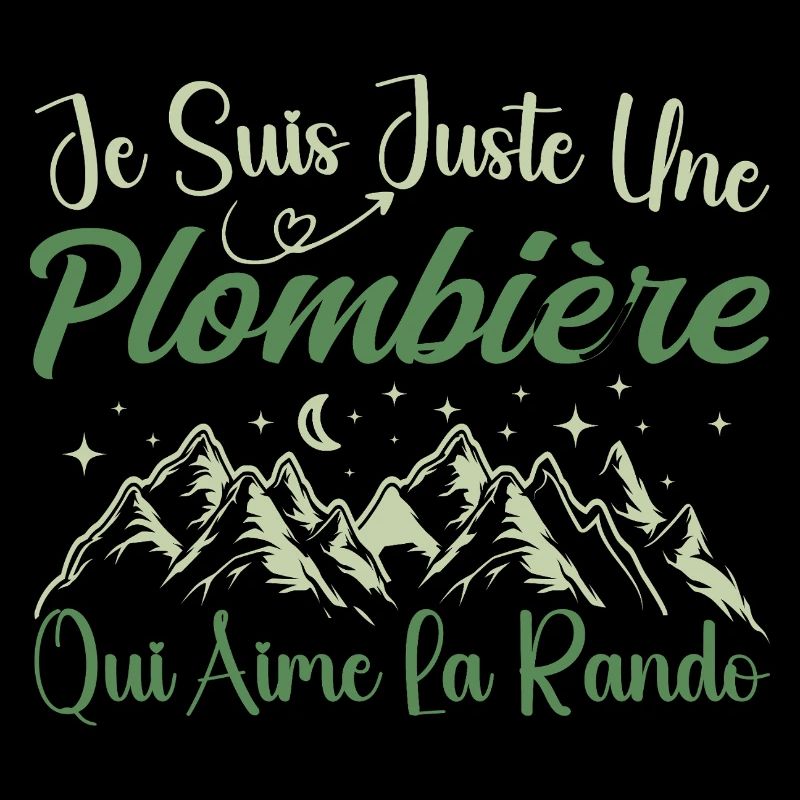 Plombière aventurier passionnée de Randonnée