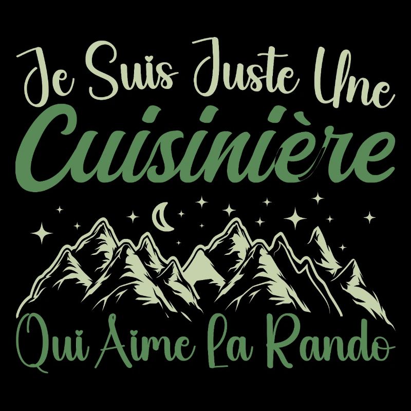 Cuisinière aventurier passionnée de Randonnée