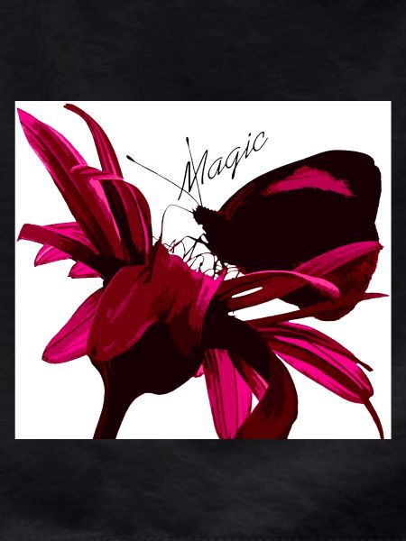 Magic butterfly red