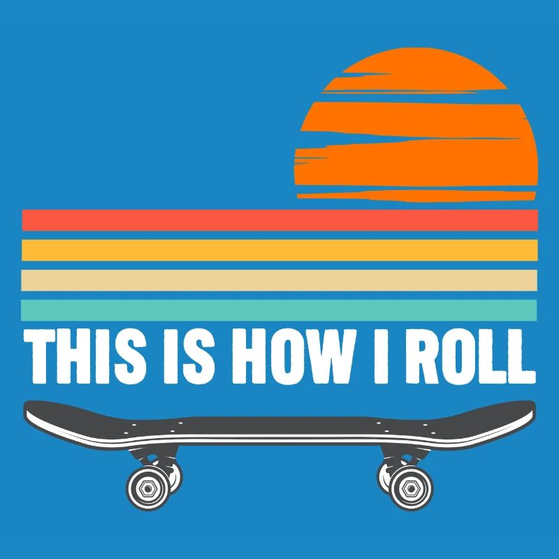 Skateboard c’est comme ça que je roule