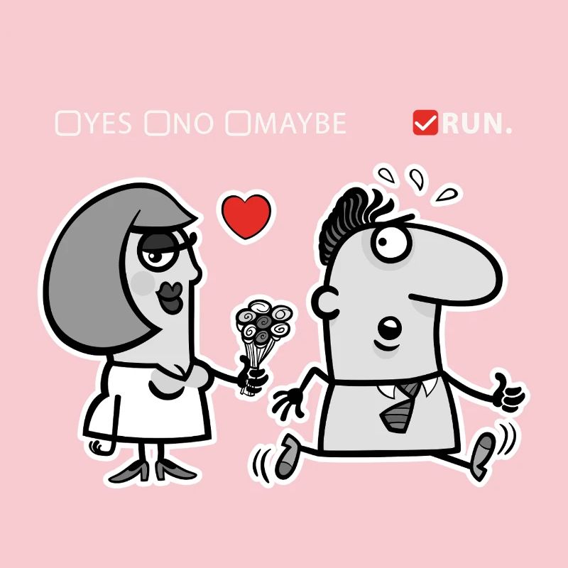 Liebe oder Flucht – Unkonventioneller Humor (Dark Version)