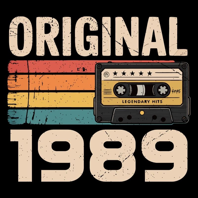 Originaler 1989er Retro-Geburtstag 1989
