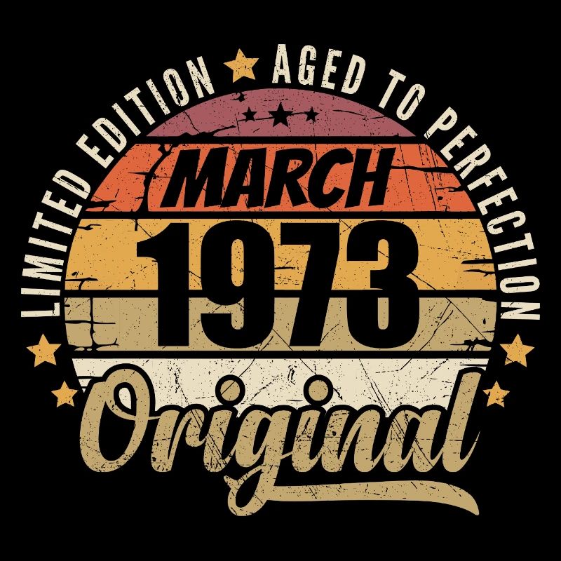 53. Anniversary 53 Years Limited Edition March 1973
