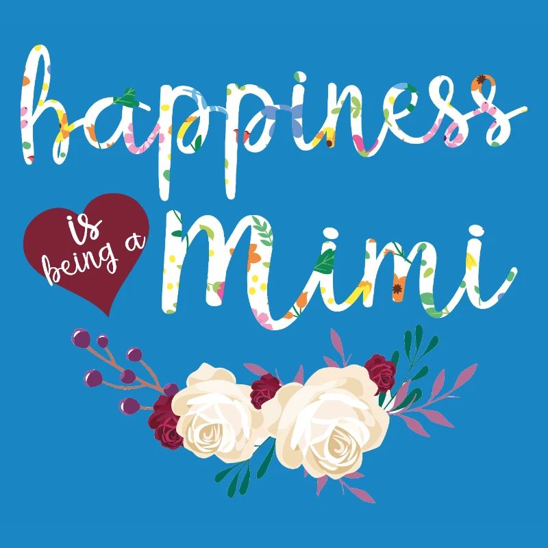 Mimi-Blumenhemd Süßes Oma-Geschenk Muttertagsgeschenk