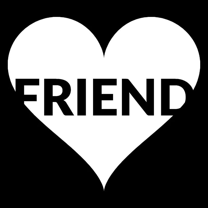 Herzfreund Typo-Herz