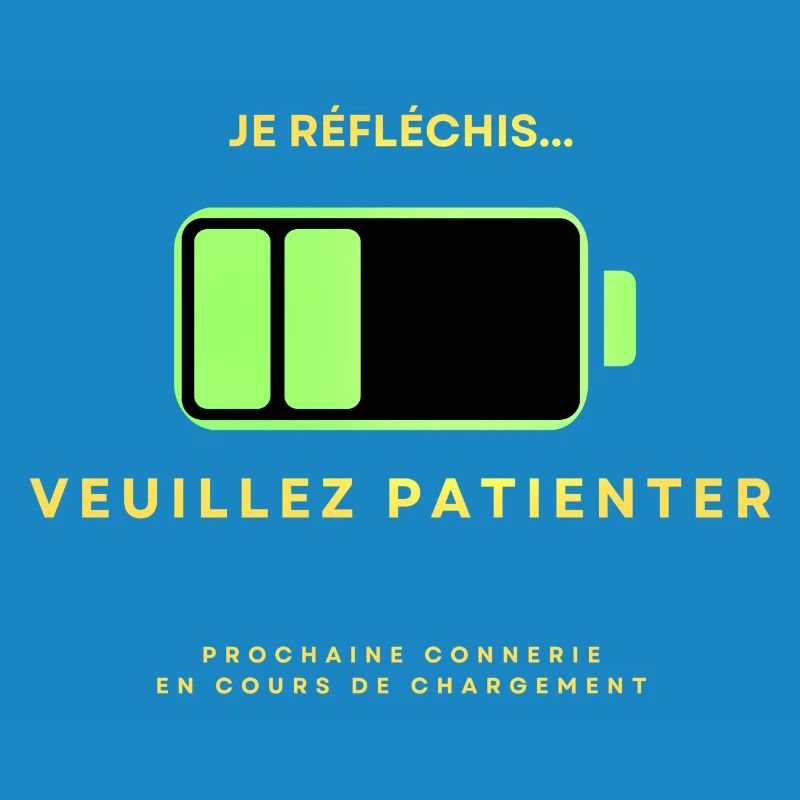Je réfléchis