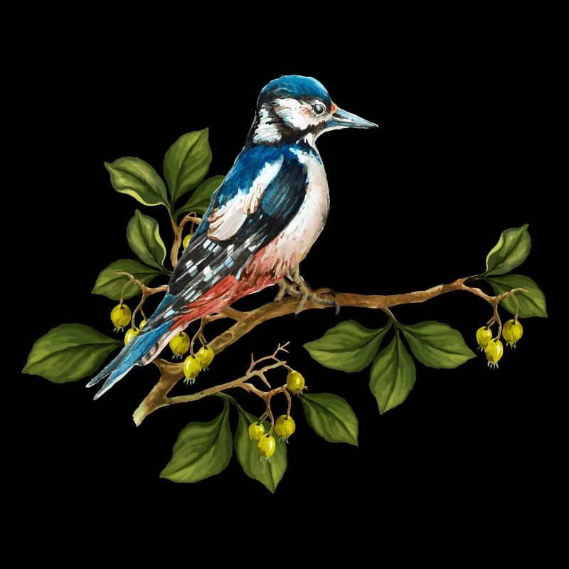 Bunter Vogel