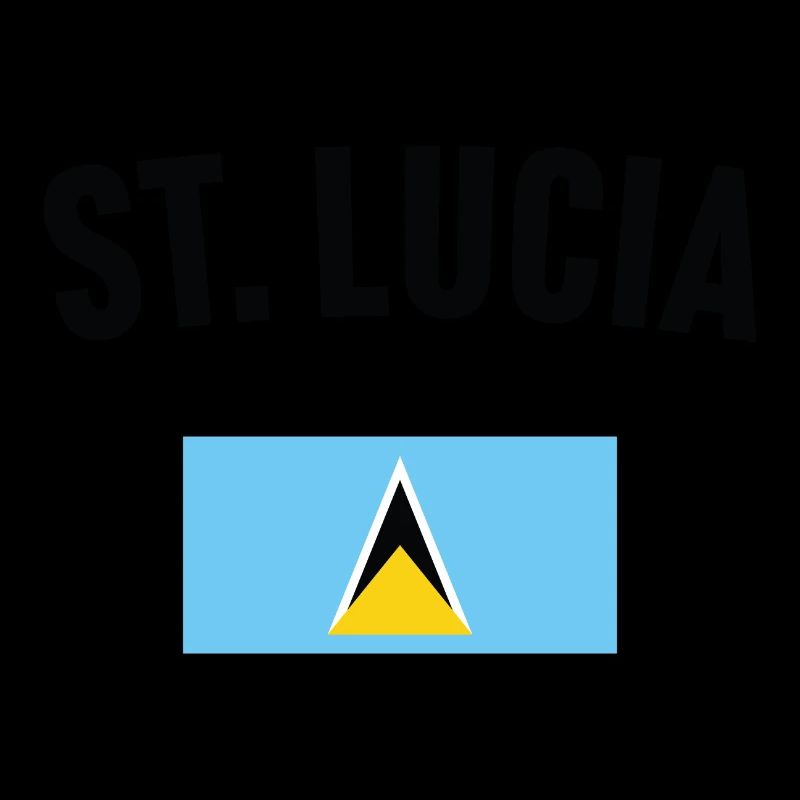 Drapeau de Sainte-Lucie