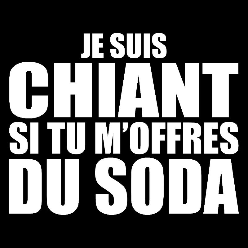 Mann, der liebt: Limonade. Lustiger Design-Humor