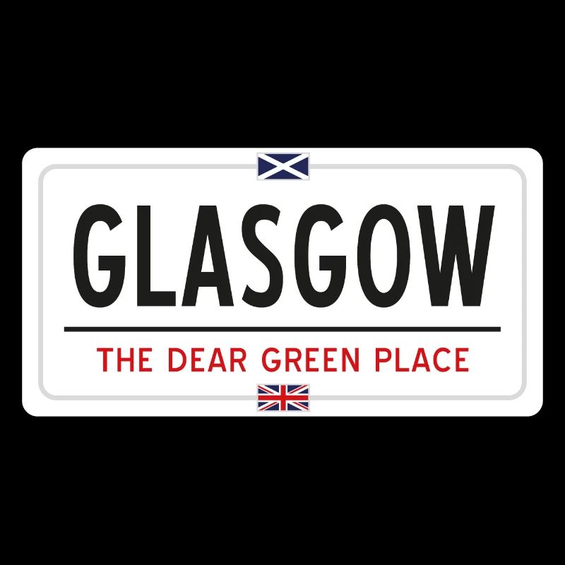 Glasgow Place Name Sign