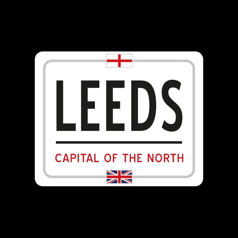 Ortsschild von Leeds