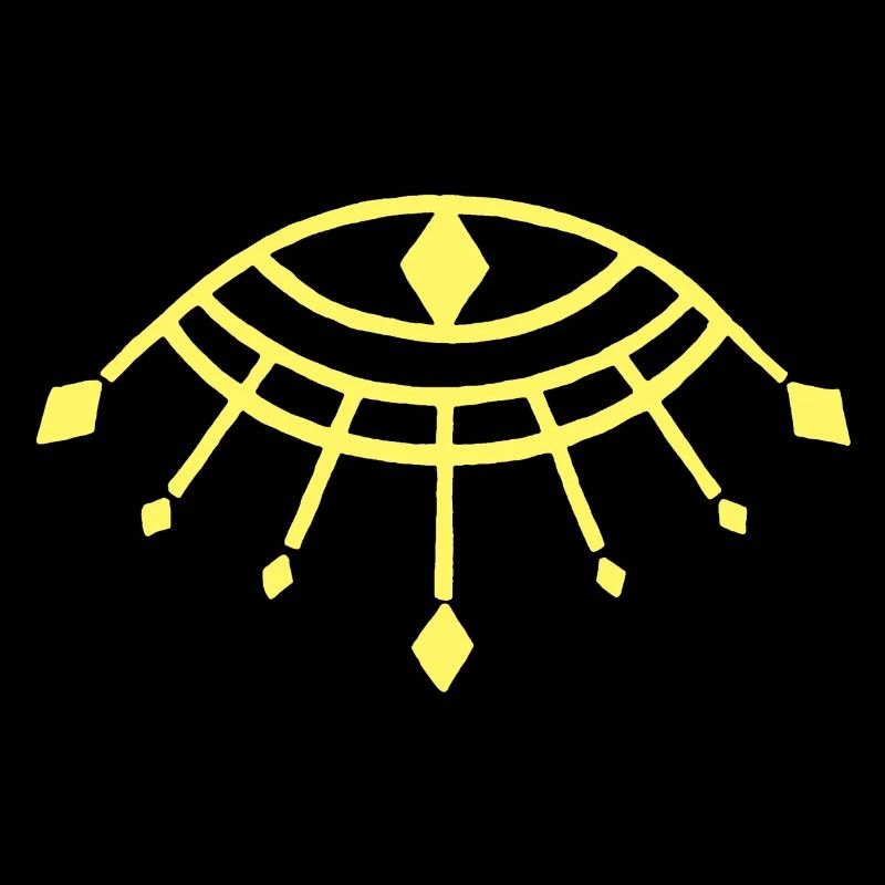 Oeil d'Horus jaune