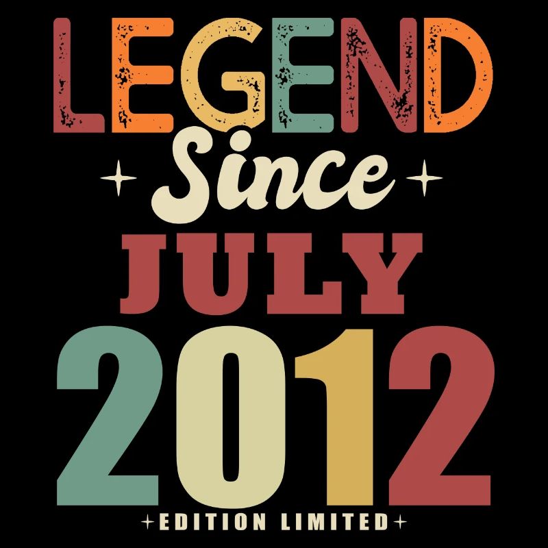 Geschenk zum 10-jährigen Jubiläum Juli 2012 Legend