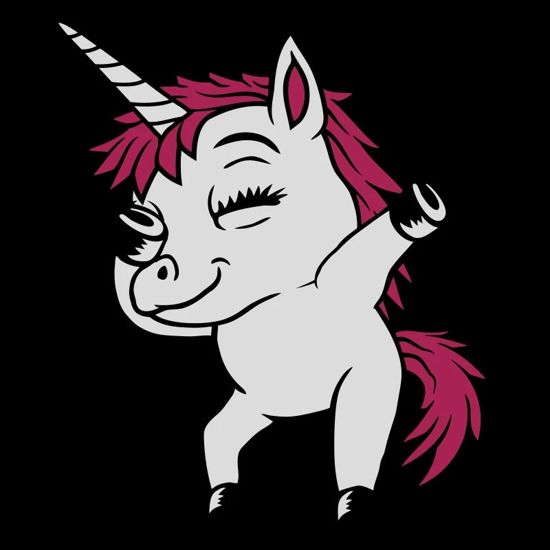 Party Einhorn Dabbing tanzen