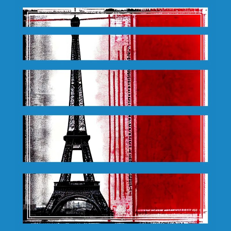 Paris Tour Eiffel Style Décontracté Moderne