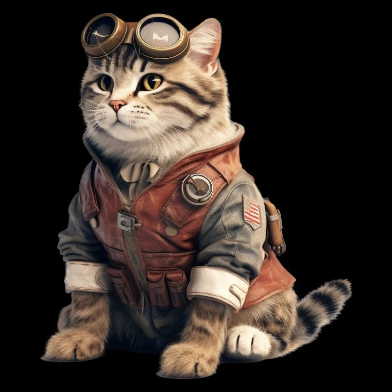 Cat Retro Pilot