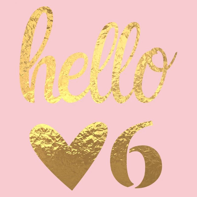 Hello 6 doré