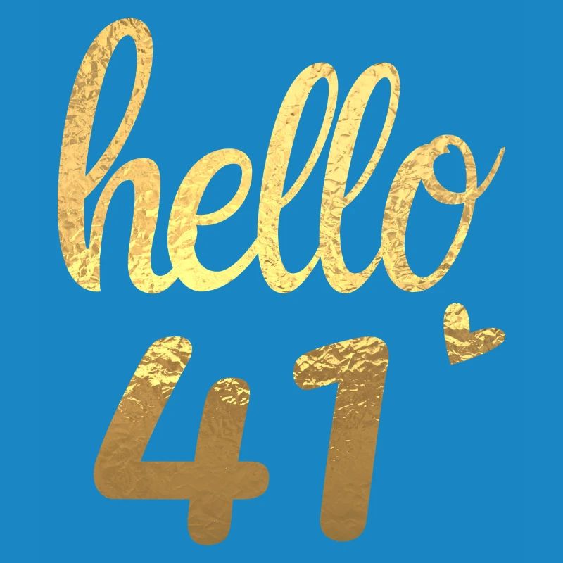 Hello 41 doré