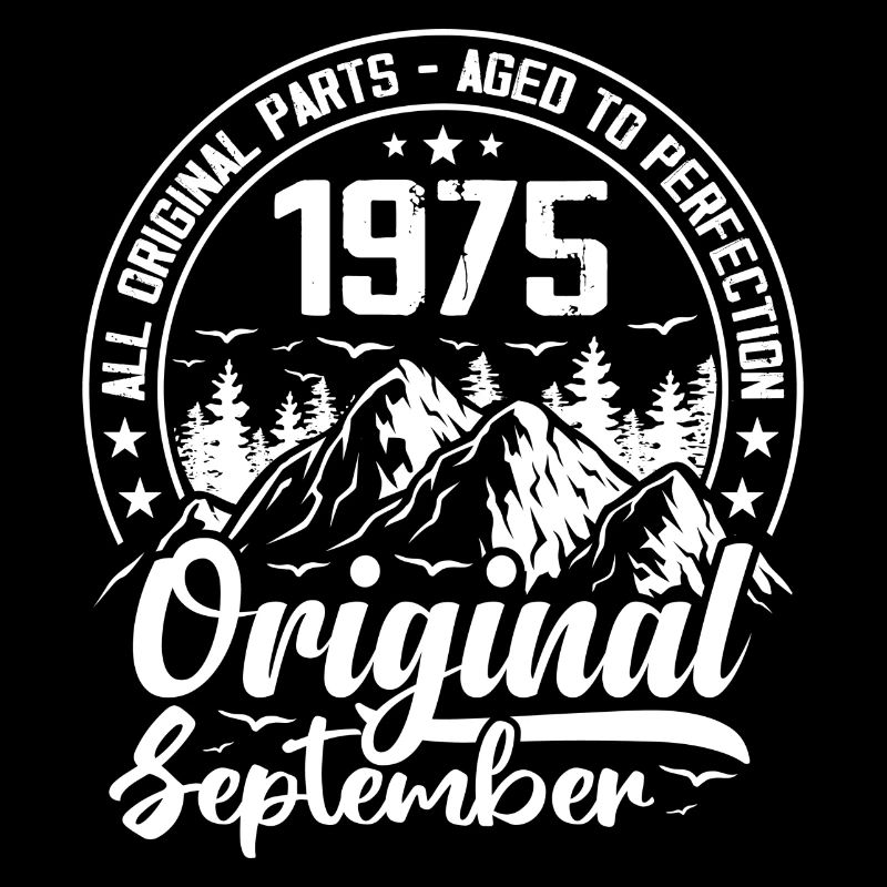 September 1975 Original: 49 Jahre Geburtstagsgeschenk