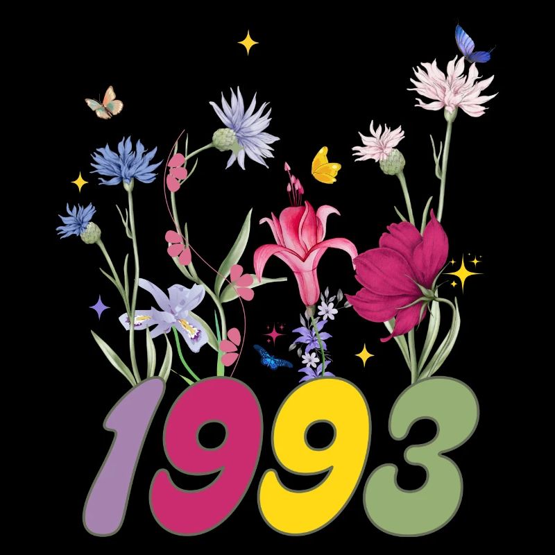 Année de naissance 1993 fleurs sauvages