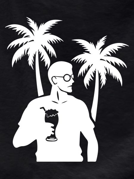 Palm Tree Holiday Drinking
