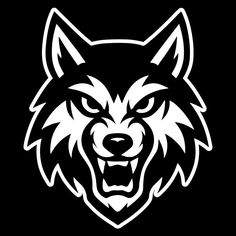 Wolf Kopf Logo