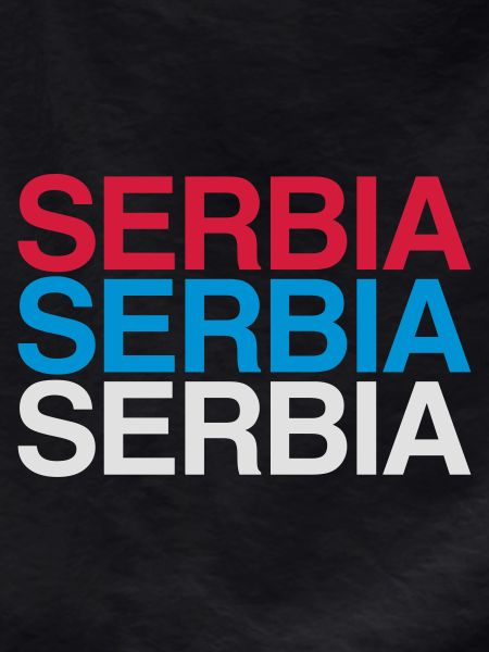 SERBIA Serbia Team Flag