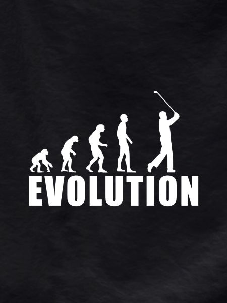 EVOLUTION GOLF Golfspieler Golfschläger Geschenk
