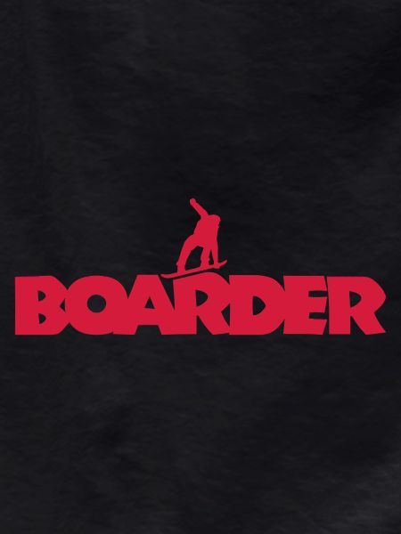 Boarder Snowboard (Rouge)