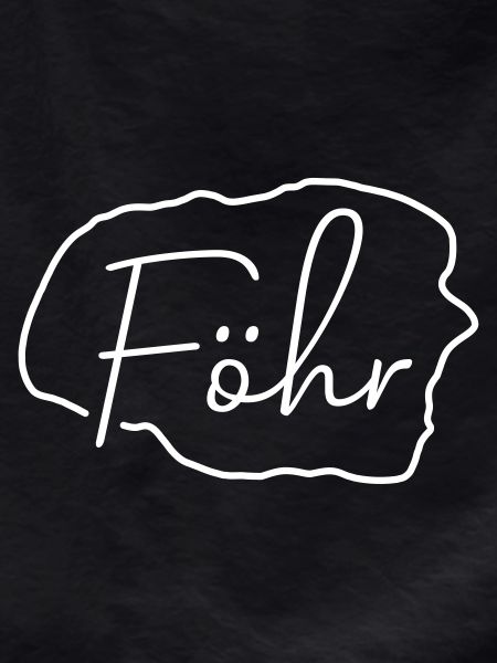 Foehr | Map line art minimalism