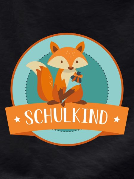 Schulkind - schlauer Fuchs - Schulbeginn