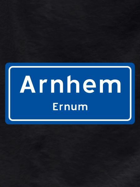 Arnhem place name sign