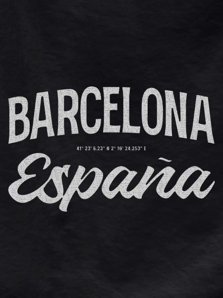 Barcelona Espana Script Design