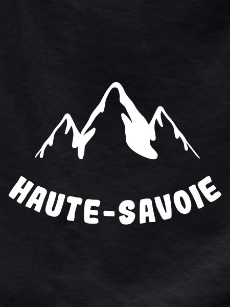 Silhouette Mountains Haute-Savoie