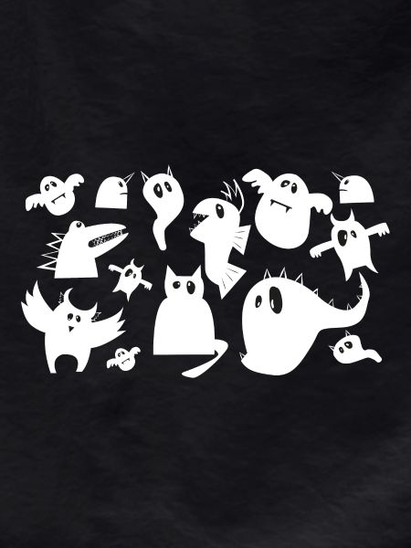 Cute Scary Monsters - Halloween