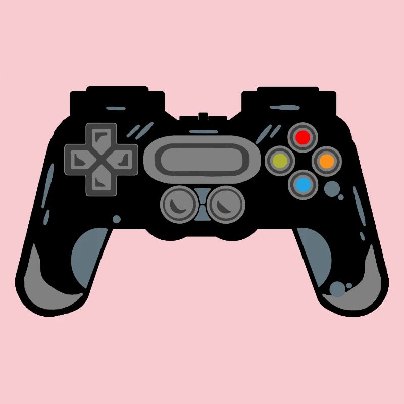 Retro Controller Silhouette