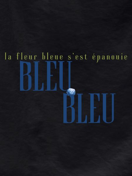 Bleu Fleur Épanouie Artwork