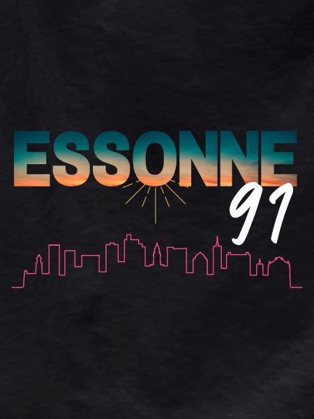 Essonne 91 Neon Skyline