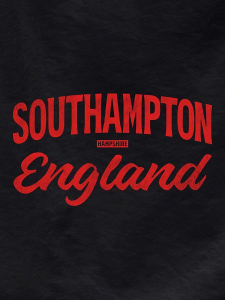 Southampton England Retro Lettering