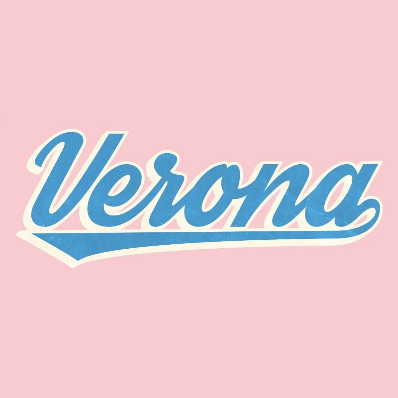 Logo Vérone Blue Script