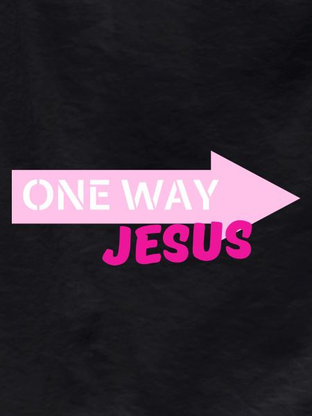 One Way Jesus Arrow
