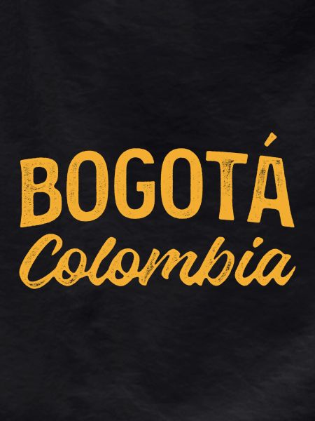 Bogotá Colombia Script Logo